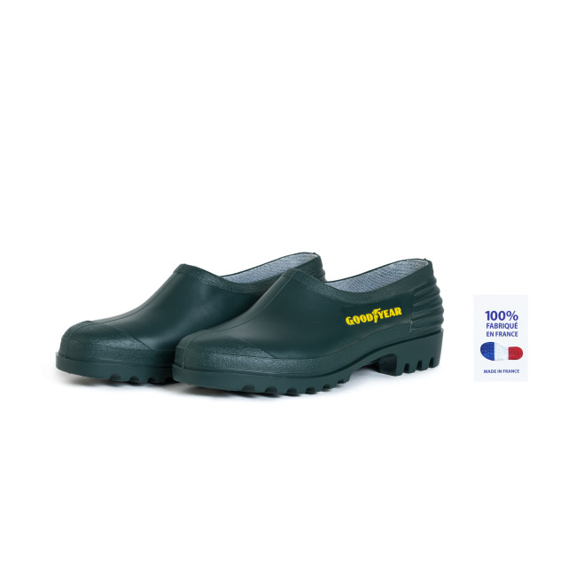 Sabot PVC Vert 100% recyclable - Made in France - GoodYear