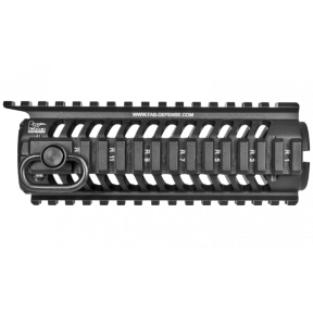 GARDE MAIN ALUMINIUM AVEC 4 RAILS PICATINNY POUR M-4 - FAB DÉFENSE