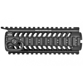 GARDE MAIN ALUMINIUM AVEC 4 RAILS PICATINNY POUR M-4 - FAB DÉFENSE