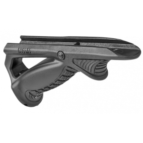 ERGONOMISCHE SCHUINE GREEP ZWART