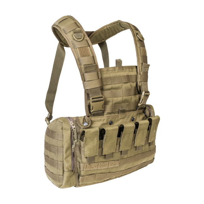 TT CHEST RIG MKII M4 BRELAGE/PORTE PLAQUE M16/M4 - OLIVE - TASMANIAN TIGER