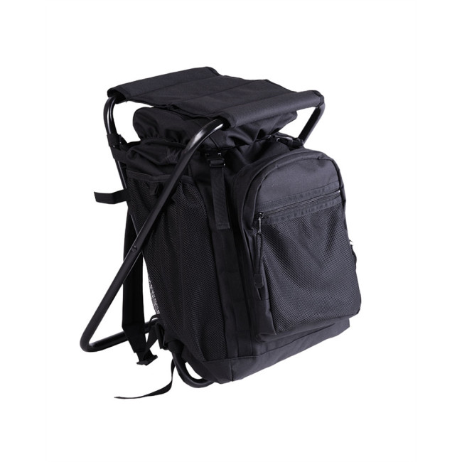 RUCKSACK MIT HOCKER SCHWARZ - Miltec