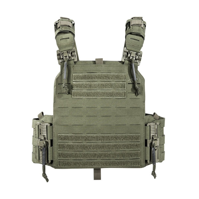 NOŚNIK PŁYT Z SZYBKIM ODŁĄCZANIEM LASERCUT TT PLATE CARRIER QR LC - OLIWKOWY - TASMANIAN TIGER