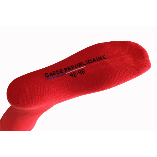 Chaussettes Rouges Garde Républicaine
