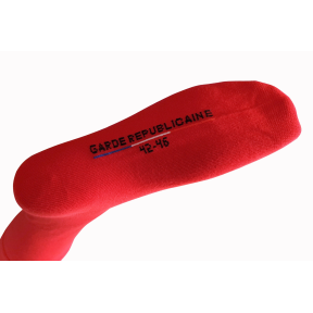 Chaussettes mi-hautes Rouge - Garde Républicaine