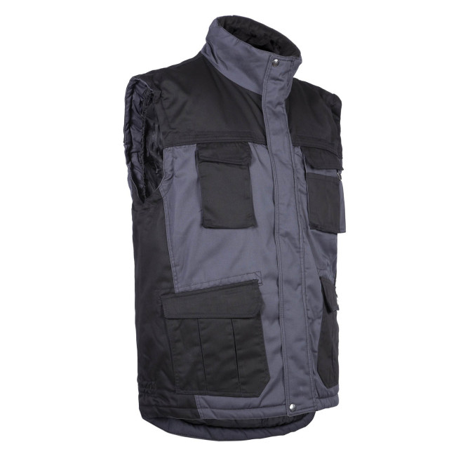GILET PIATTEC GRIS ET NOIR - NORTH WAYS