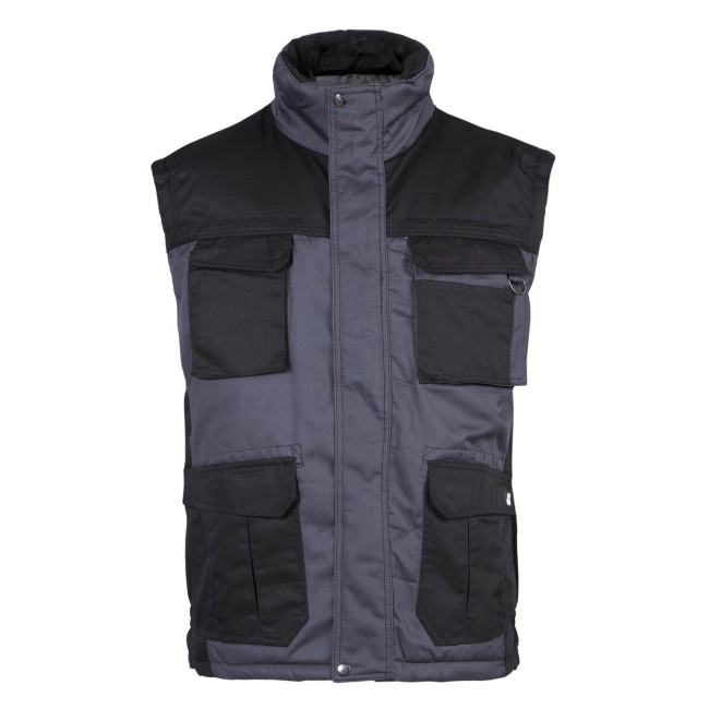 GILET PIATTEC GRIS ET NOIR - NORTH WAYS