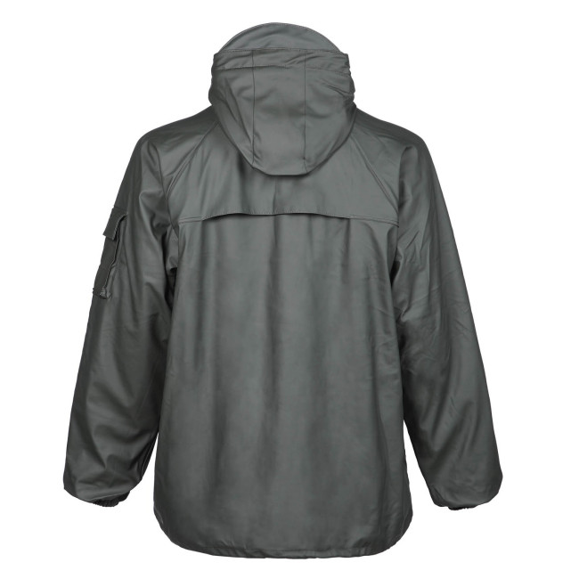 ARBEITS-REGENJACKE TURTLE OLIVE - NORTH WAYS