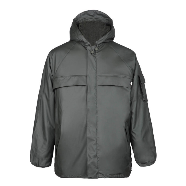 ARBEITSJACKE REGENSCHUTZ TURTLE OLIV - NORTH WAYS