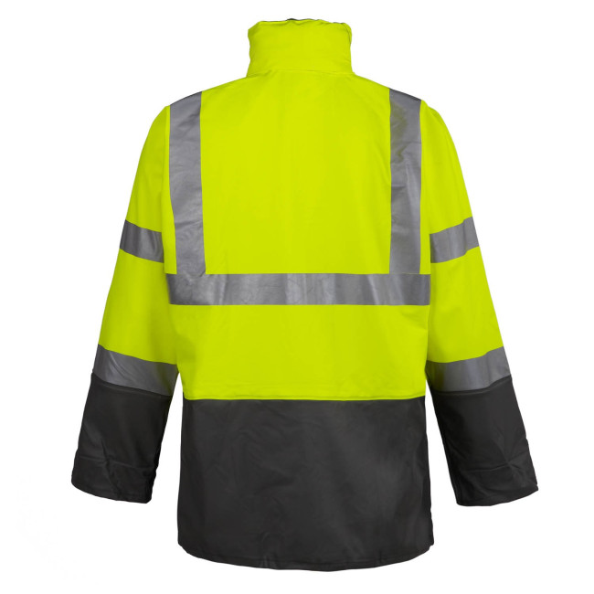 KURTKA ROBOCZA HV BANDIT ŻÓŁTA FLUO - NORTH WAYS