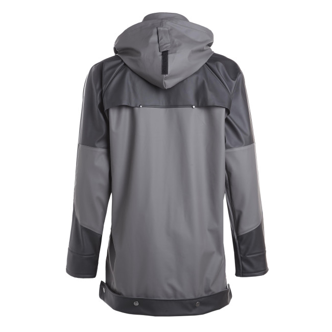 VESTE DE PLUIE DE TRAVAIL MORAY GRIS / NOIR - NORTH WAYS