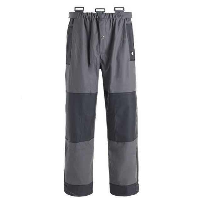 PANTALON DE PLUIE DE TRAVAIL PIRANHA GRIS / NOIR - NORTH WAYS