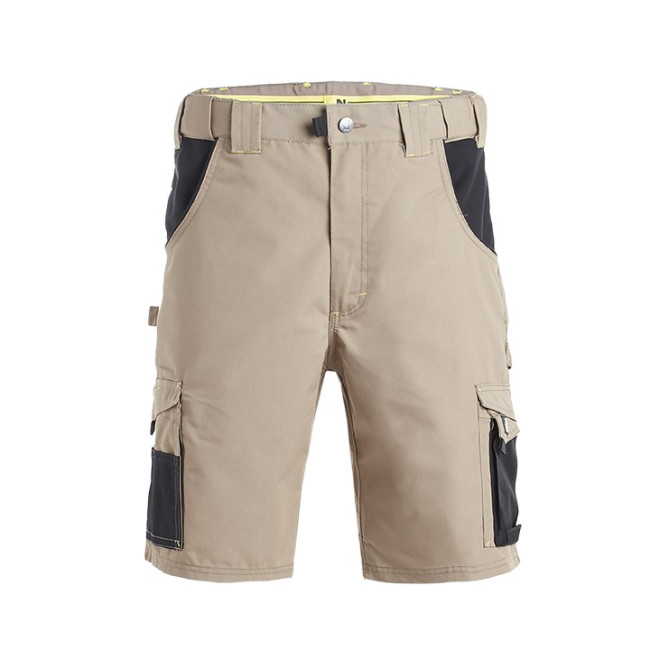 WERKBERMUDA HUGUES BEIGE / ZWART - NORTH WAYS