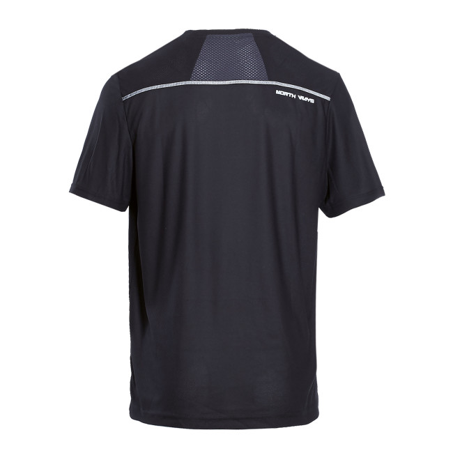 SCHWARZES NITCH KURZARM-ARBEITS-T-SHIRT - NORTH WAYS