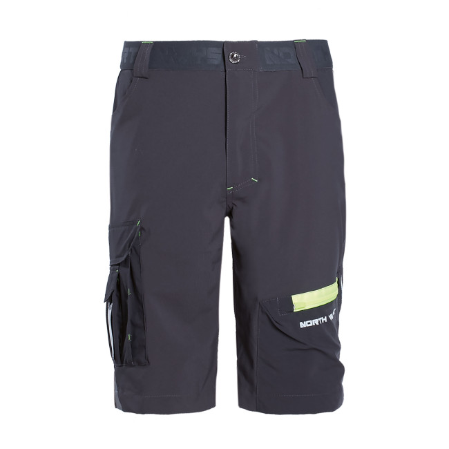 BERMUDA DE TRAVAIL HORN GRIS / VERT - NORTH WAYS