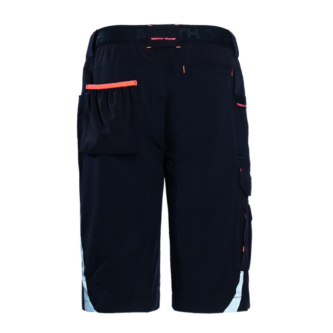 ARBEITSBERMUDAS HORN SCHWARZ / ORANGE - NORTH WAYS