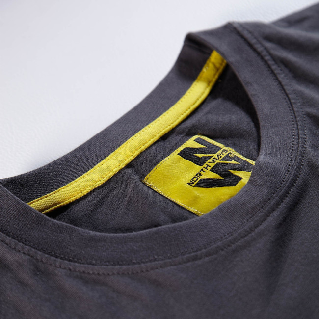 T-SHIRT MANCHES COURTES DE TRAVAIL DUCK GRIS - NORTH WAYS