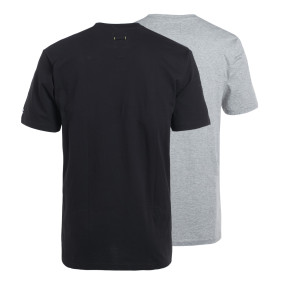 T-SHIRT MANCHES COURTES DE TRAVAIL RACING GRIS / NOIR - NORTH WAYS