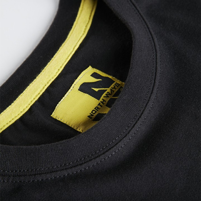 T-SHIRT KORTE MOUWEN WERK RACING GRIJS / ZWART - NORTH WAYS