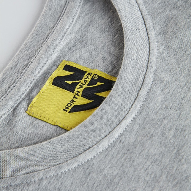 WERKSHIRT KORTE MOUWEN RACING GRIJS / ZWART - NORTH WAYS