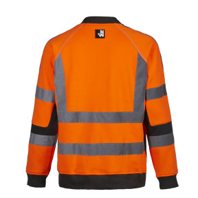 BLUZA ROBOCZA HV NEON POMARAŃCZOWA FLUO - NORTH WAYS