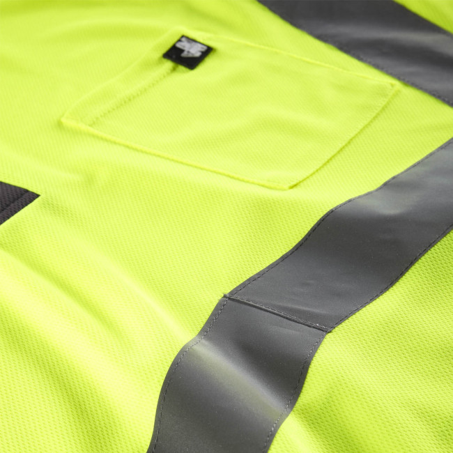 ARBEITS-WARNSCHUTZ-POLOSHIRT APOLLO GELB - NORTH WAYS
