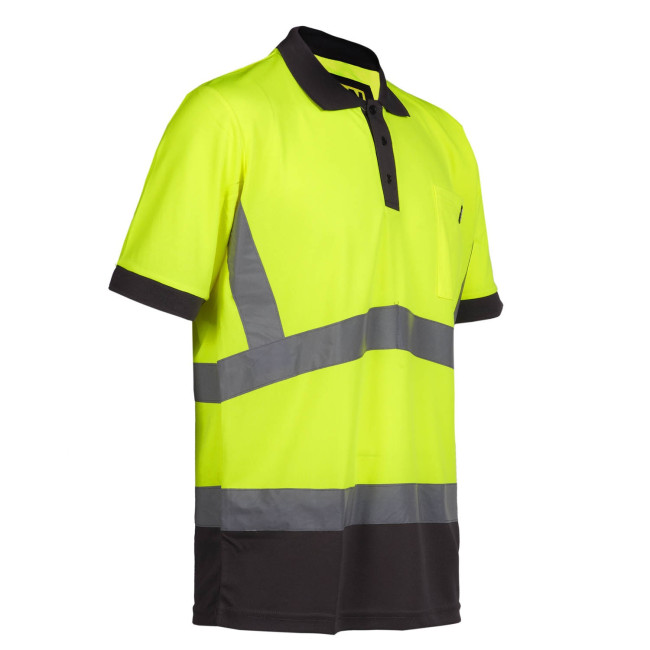 POLO HV DE TRAVAIL APOLLO JAUNE - NORTH WAYS