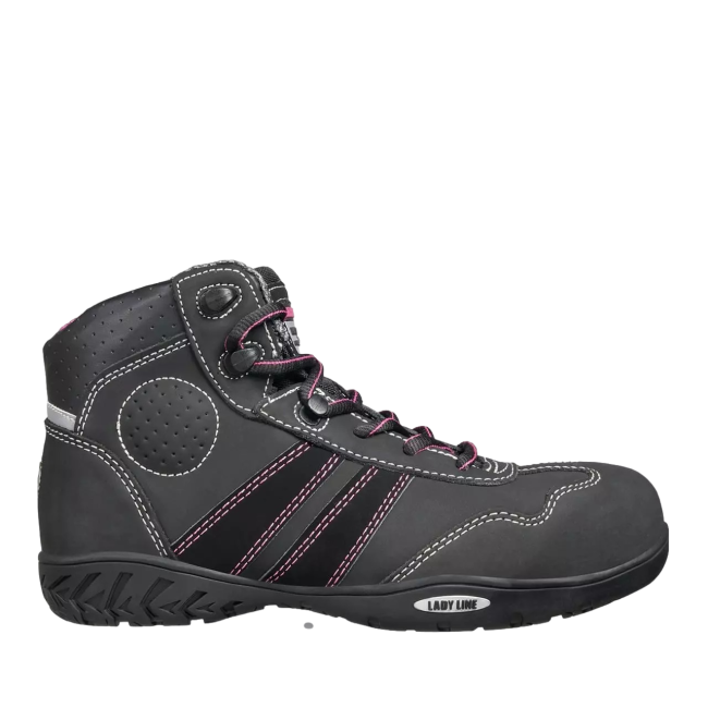 Chaussure de Sécurité mi-haute Femme S3 ISIS Noire - Safety Jogger Industrial