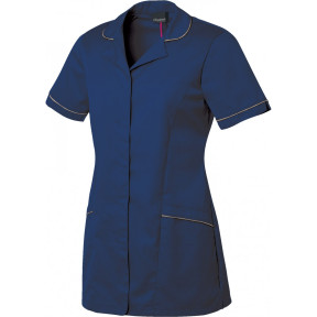 DAMEN-TUNIKA ALEXIA NAVY/BEIGE - HASSON