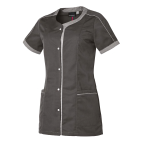 TUNIQUE FEMME LOU CHARBON/GRIS MOYEN - HASSON