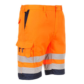 Bermuda Haute Visibilité Orange/Marine - Portwest