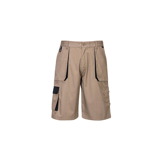 Bermuda Texo Contrast Kaki - Portwest