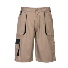 Bermuda Texo Contrast Kaki - Portwest