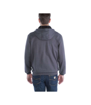 WIND FIGHTER HOODED SWEAT 101759 026-CARBON HEATHER