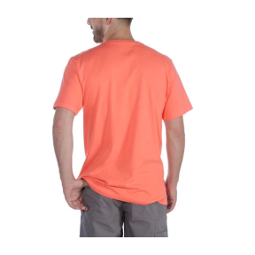 WARM WEATHER S-S POCKET T-SHIRT 104266 O12-HOT CORAL