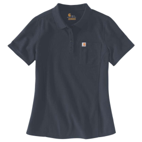 KURZARM-POLOSHIRT 104229 412-NVY/Navy