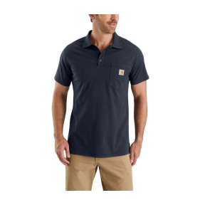FORCE COTTON DELMONT POCKET POLO 103569 412-NVY-GRANATOWY