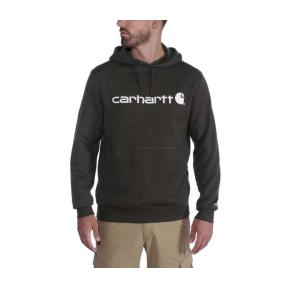 DELMONT GRAPHIC HOODED SWEATSHIRT 103873 013-BLACK HEATHER