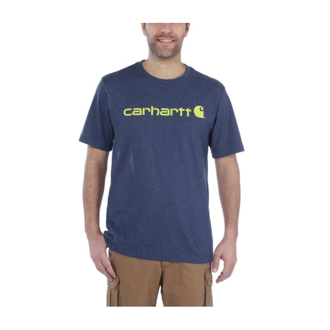 CORE LOGO T-SHIRT S-S 103361 413-DARKCOBALTBLUEH