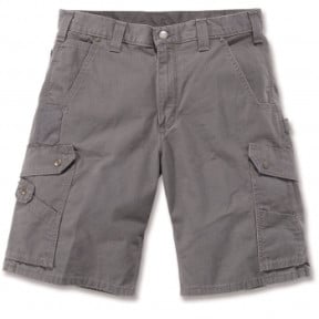 RIPSTOP CARGO WORK SHORT B357 039-GVL-GRAVEL 