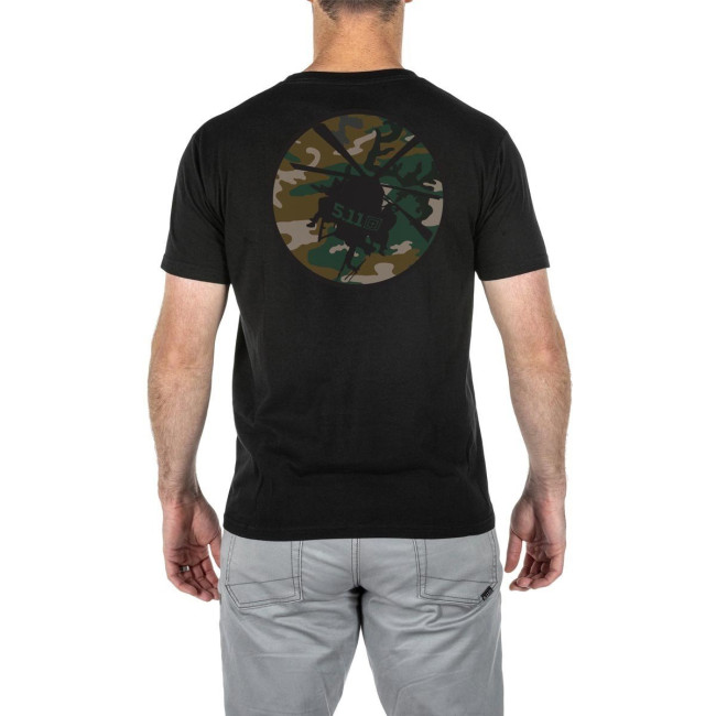 T-shirt Little bird sunrise Czarny - 5.11 Tactical
