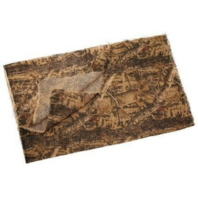 Filet  camouflage imprime toile de jute1.5x3m - Stepland