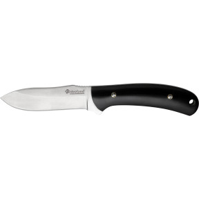 TASCHENMESSER MIT FESTSTEHENDER KLINGE 9 CM. STIERHORN-GRIFF