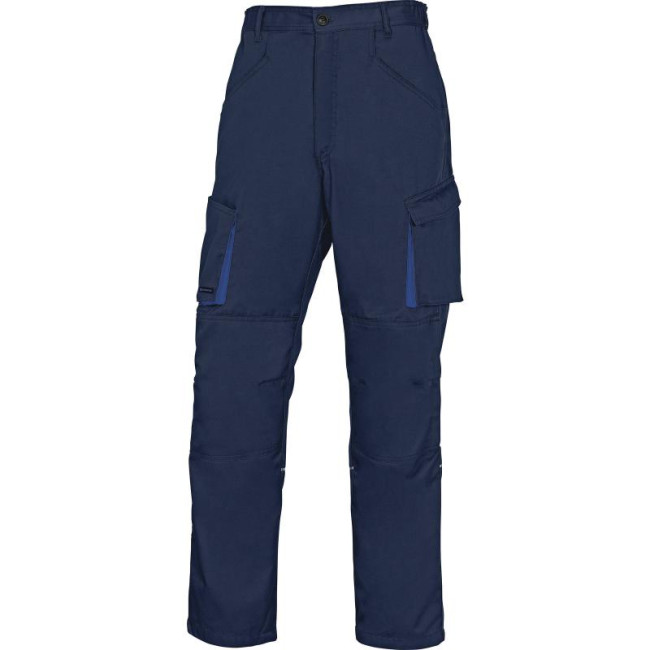 PANTALON DE TRAVAIL MACH2 EN POLYESTER / COTON MARINE - DELTA PLUS