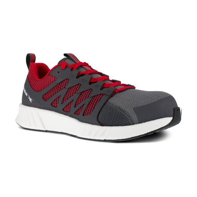 Chaussures de sport OX IB1070S1P rouge/grise/blanche - REEBOK