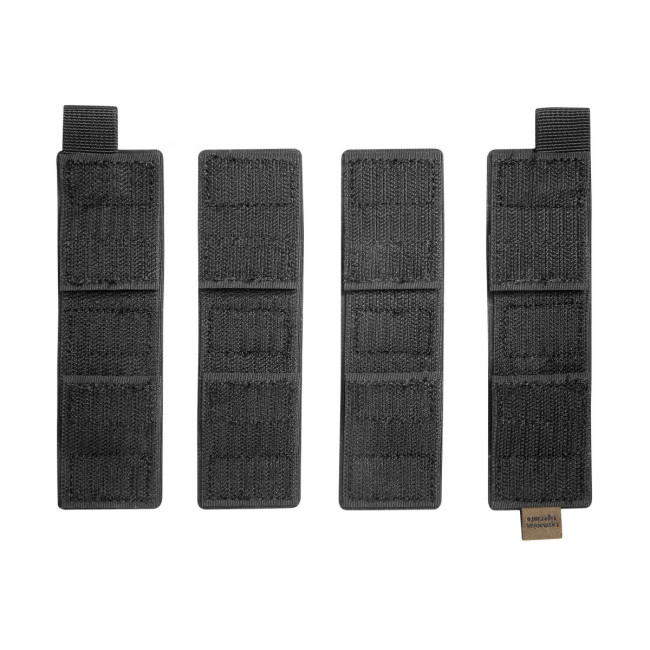 Zestaw 4 adapterów Molle/Velcro Czarny - Tasmanian Tiger