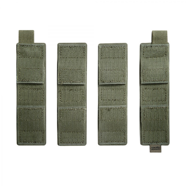 Lot de 4 adaptateurs Molle/Velcro Olive - Tasmanian Tiger