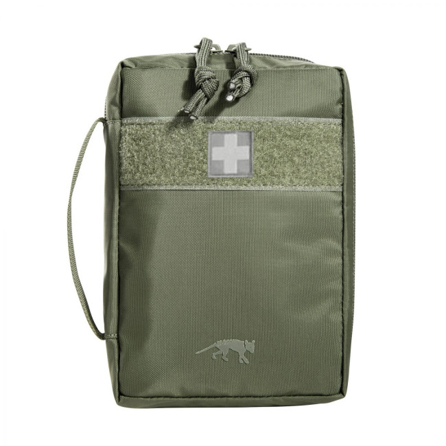 TT FIRST AID COMPLETE MKII - WYPEŁNIONA APTECZKA MEDYCZNA - 18x12.5x5.5cm - OLIWKOWA ZIELEŃ