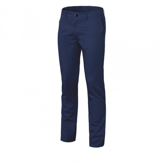 Pantalon homme coupe chine SLACK bleu - Molinel