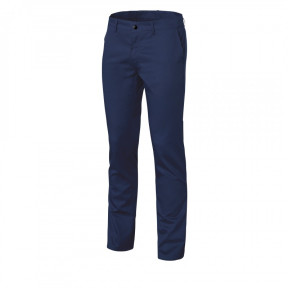 Herrenhose chinesischer Schnitt SLACK blau - Molinel